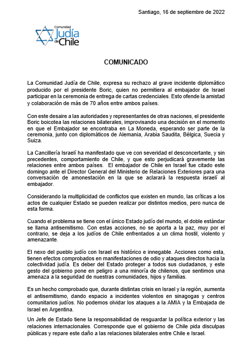 comjudiachile's tweet photo. https://t.co/Sh2xgYcVCu