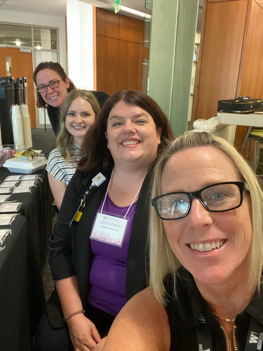 kelseyscaras's tweet photo. Love this team! Helping out today at the @WMUMedicine Suicide Prevention &amp; Well-Being Promotion Symposium #wmed #ce #cme #wellness #conference #symposium https://t.co/nbKvJnwEQ2