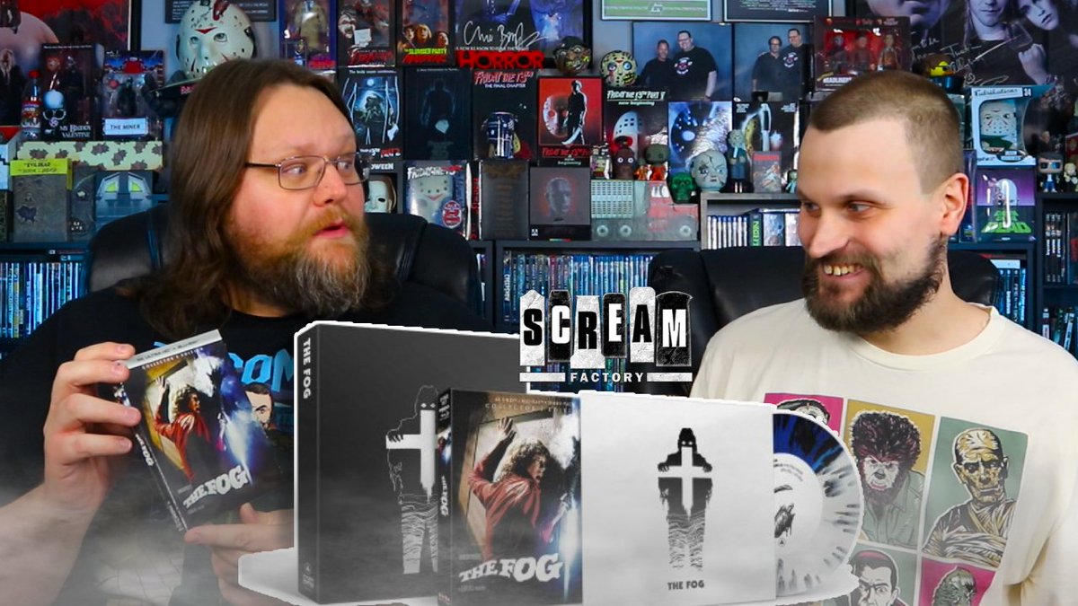 pizowell's tweet photo. Check out our unboxing of Scream Factory's Collector's Edition 4K for John Carpenter's THE FOG, which includes the vinyl soundtrack from Sacred Bones Records...

💿https://t.co/aaV8ve6UQw

#horror #horrormovies #horrorfamily #horrorfam #horrorcommunity https://t.co/rjMpLaHyBm
