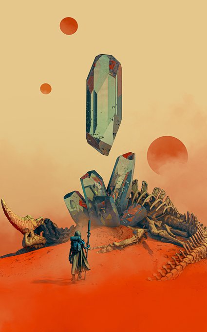 「orange sky standing」 illustration images(Latest)