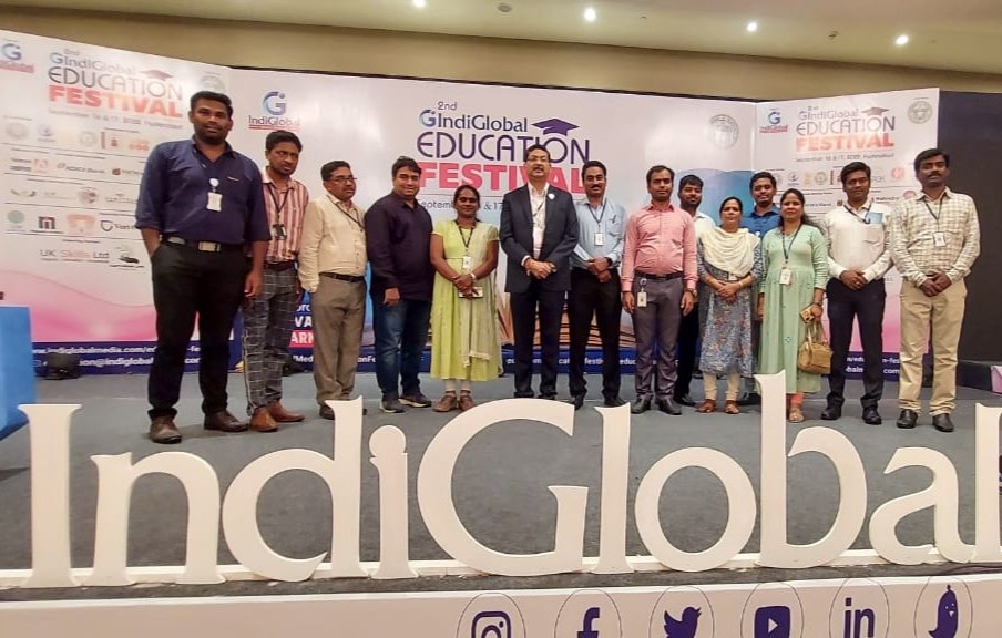 SravanilT's tweet photo. Glad to attend the 2nd IndiGlobal Education Festival 2022, Celebrating Innovation &amp; Learning. 
@taskts @IndiglobalMedia #EducationFestival2022 https://t.co/2ipRHCLH9t
