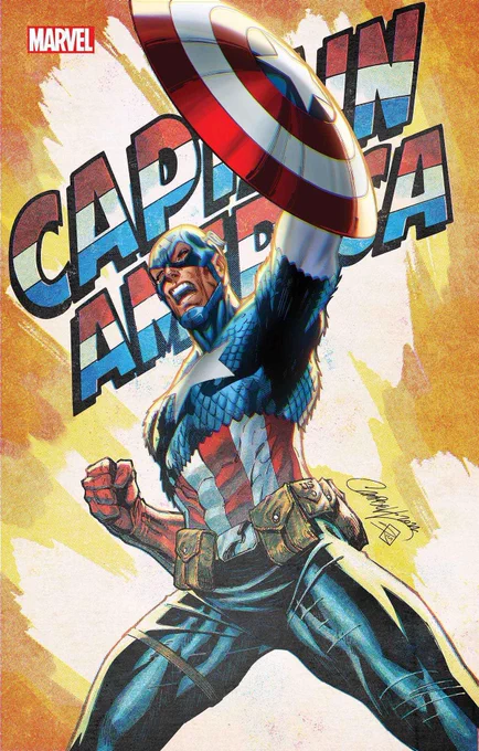  Hitting comic shop shelves this December is the next in my series of big  anniversary covers CAPTAIN  SENTINEL OF LIBERTY #7! With colors by  and myself. 