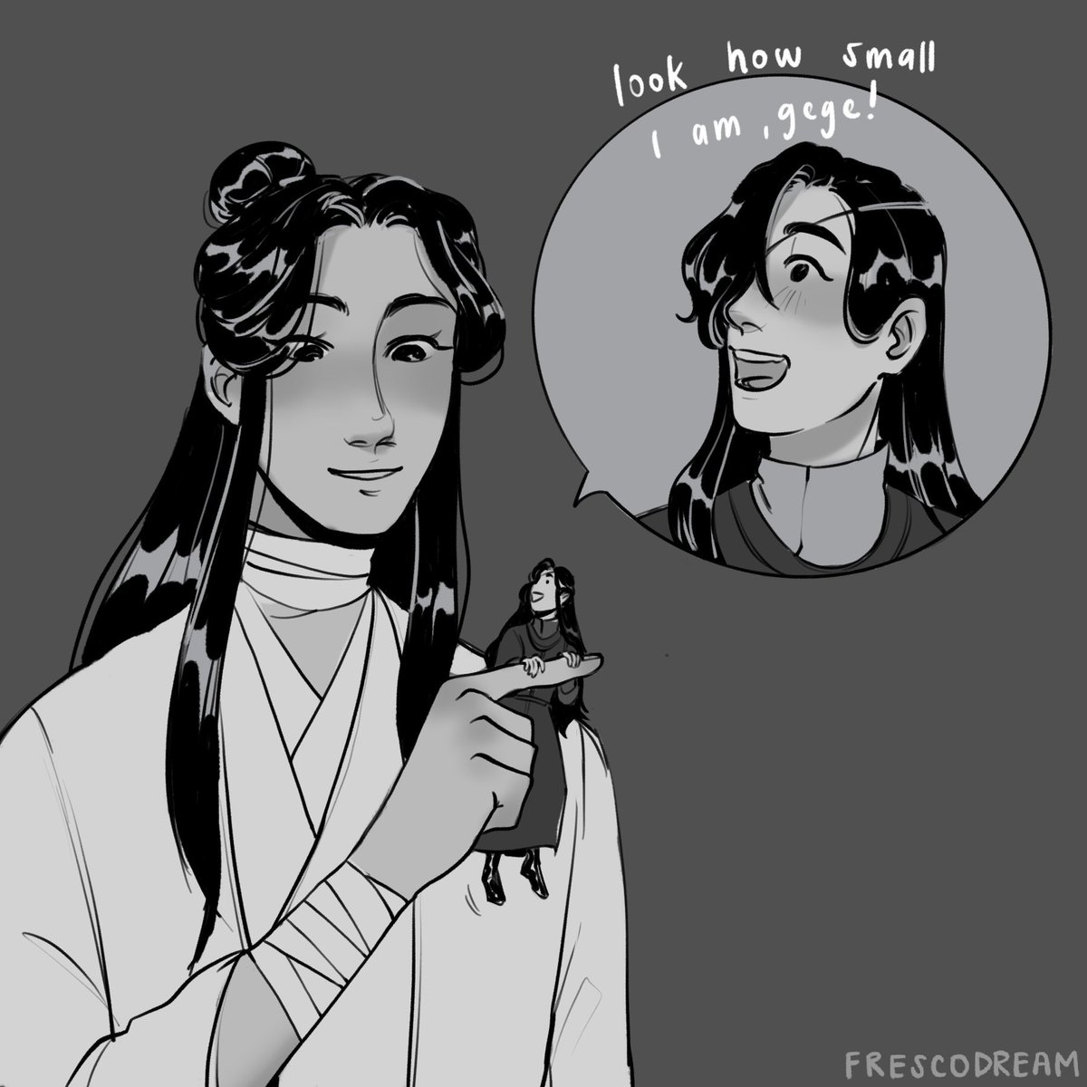 frescodream's tweet photo. hey i think theres something on your shoulder..

#tgcf #svsss #hualian #bingqiu https://t.co/2DS0jhmAJp