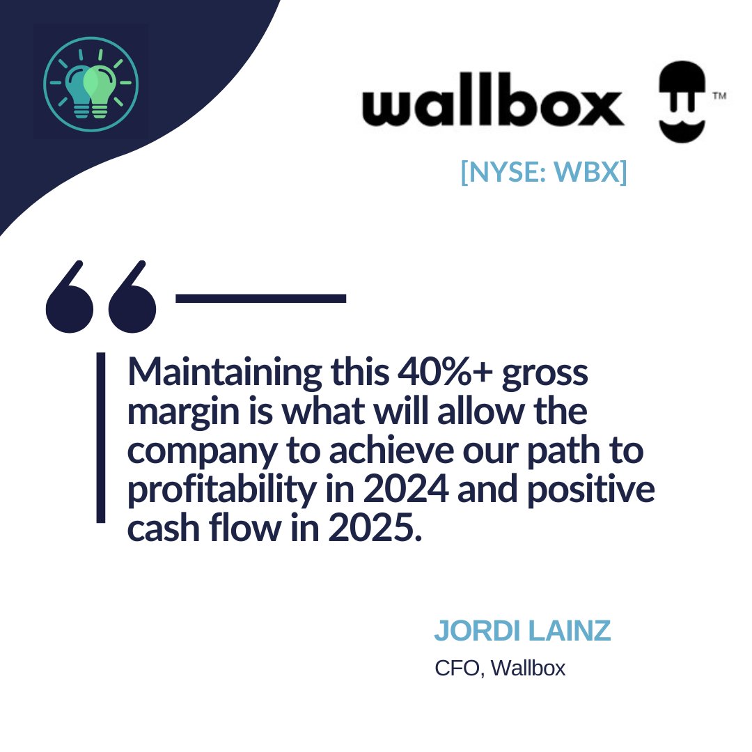SHARE_Series's tweet photo. If you missed our fireside chat with the CFO of  @wallboxchargers, an innovative provider for #evcharging infrastructure and #Energy management solutions , click on the link below to watch the replay:

https://t.co/QsiggbwUMq

$WBX

#investing #Sustainability https://t.co/V5NP2e8lBh