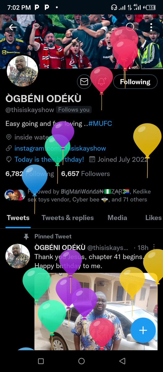 Happy birthday @thisiskayshow may God mercy and his grace never depart from you .
This year will come with plenty goodies 🥰 your latter will be greater than your past 🙏