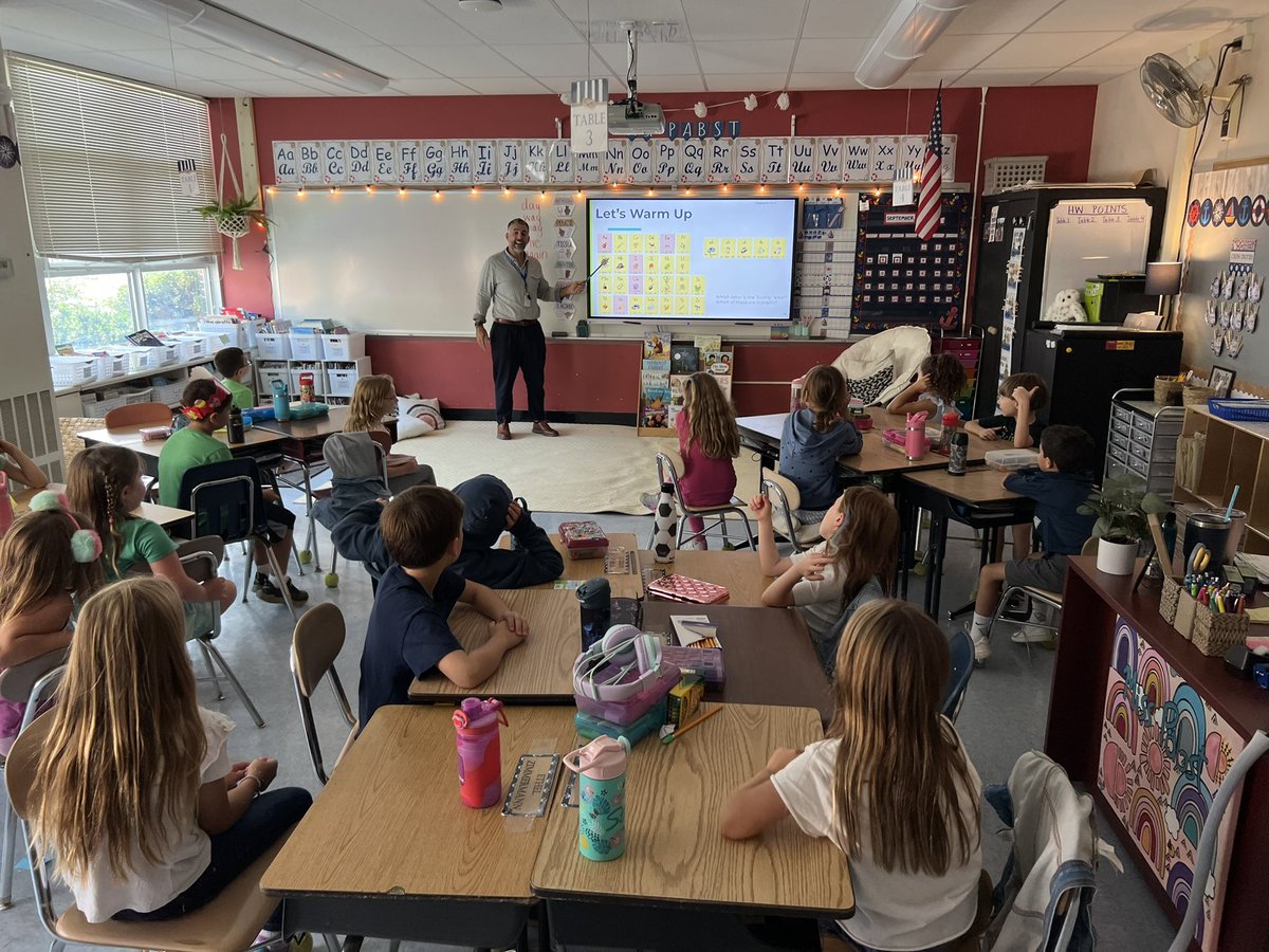 ms_pabst's tweet photo. FUN FRIDAY! Thank you Mr. Imbimbo for leading today! @LincroftSchool @MTPSpride https://t.co/7XCVxkASNU