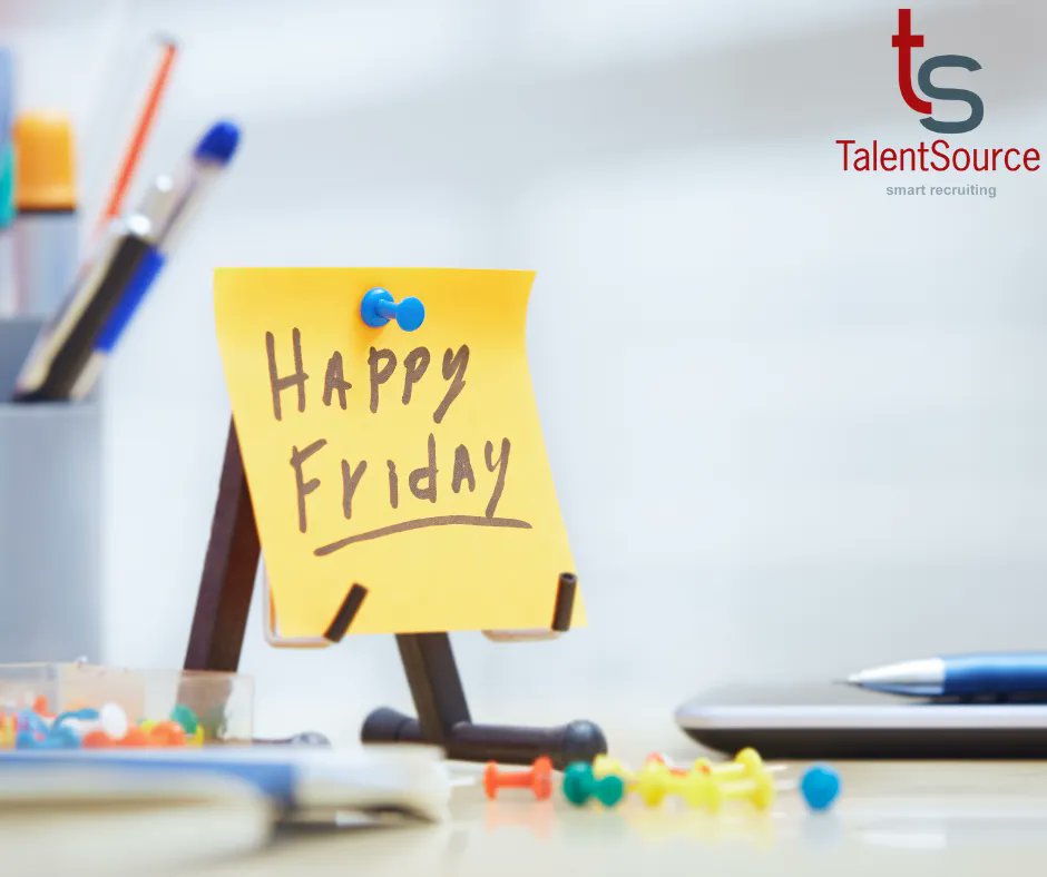 TalentSourceStf's tweet image. We hope you all are having a great Friday and enjoy the weekend! #talentsource #dowhatyoulove #lovewhatyoudo