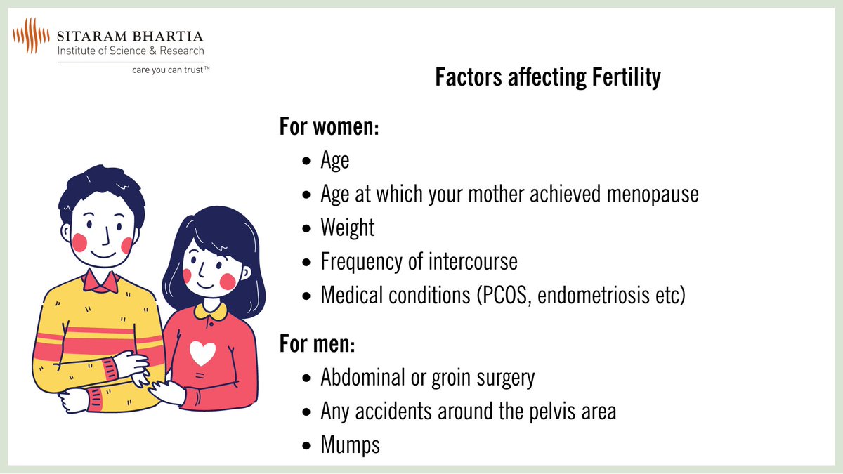 Did you know that there are factors that could affect fertility in both men and women? Here’s what you should know if you’re trying to conceive.
.
.
.
#fertilityfriday #fertilityupdate #fertilitynews #ferilityjourney #fertilityawareness #fertilitytreatment #sitarambhartiahospital