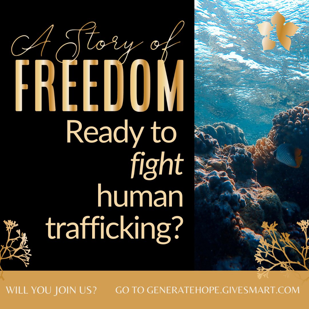 GenerateHope's tweet image. Are YOU ready to fight human trafficking?

Join us September 22nd and be a part of the story. Your contributions and support will make a resounding impact in our community and beyond!

GenerateHope's annual gala will be held at the Birch Aquarium. Generatehope.givesmart.com