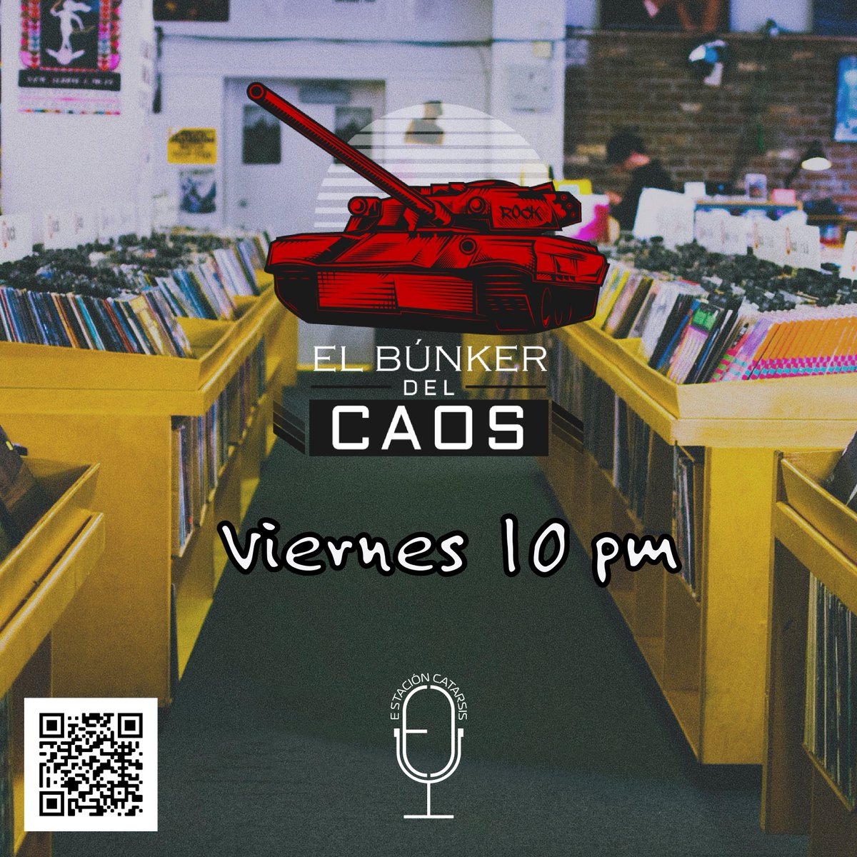 elbunkerdelcaos's tweet photo. Las fiestas patrias están terminando, pero el fin de semana va comenzando 🤘🏻 así que no te pierdas esta noche El Búnker del Caos por @EstCatarsis vía @spreaker y ¡#SacaElRock! 🎸 » https://t.co/Y5qNESPyho | #LiberaTuMente https://t.co/wascT1yGtm