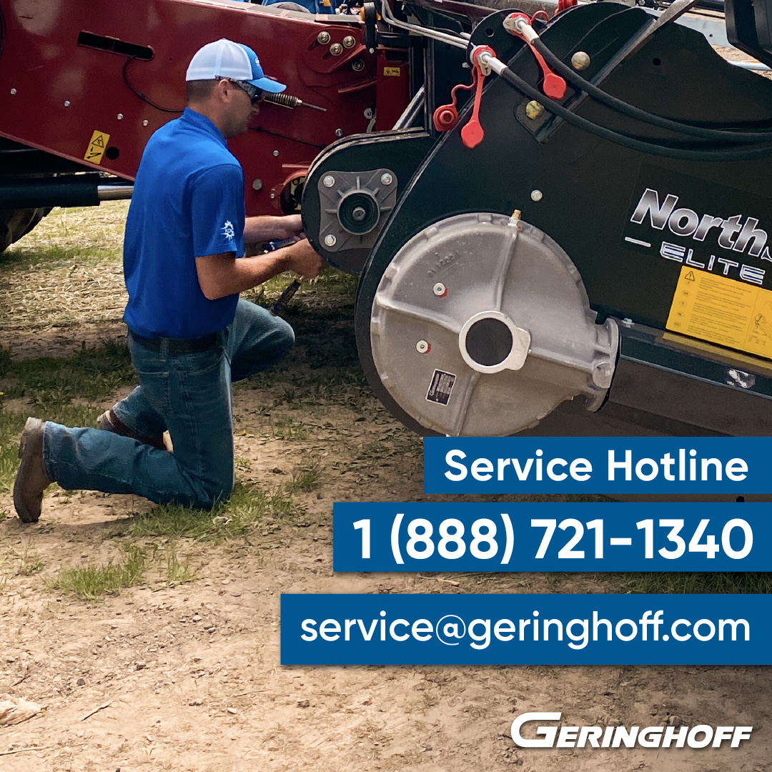 Geringhoff's tweet photo. Have service questions? We have answers! #Geringhoff #Geringhoffdifference #service #farmlife #harvest22 #harvest2022 https://t.co/X3vI9jVg2d