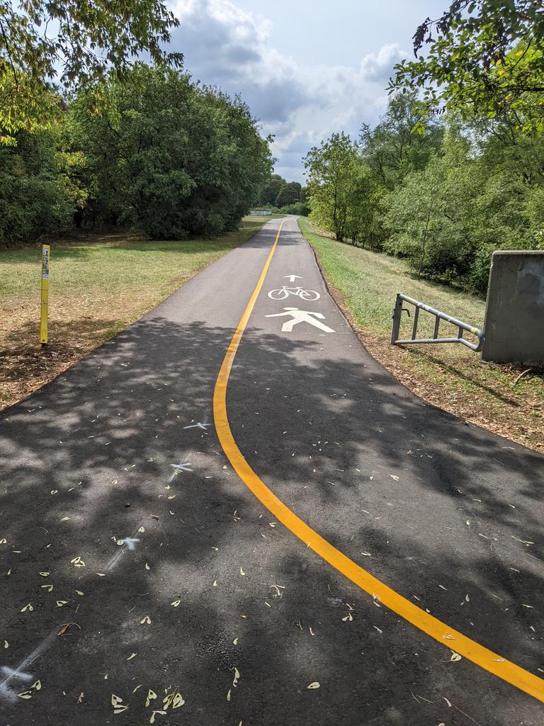 robdeutschmann's tweet photo. Love the new bike trail from Kingsdale to the Iron Horse trail. More bike trails coming. #protectedandconnected https://t.co/MqdN49i5eL