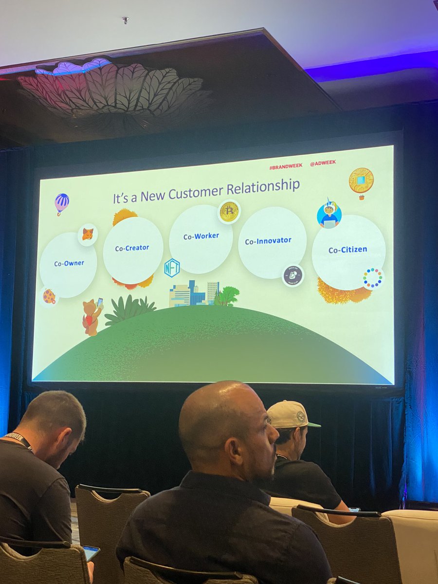 MichelleAbbs's tweet image. Sales force Web3 Studio founder @marcfmath “web3 represents a new relationship. The customer tells us who they want to be in relationship with. The customer is a co-owner, co-creator, co-worker, co-innovator &amp;amp; co-citizen.” @Adweek @salesforce