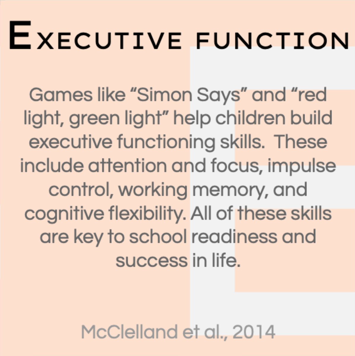 UW_ILABS's tweet photo. #ResearchQuotes  Games like "Simon Says" and "red light, green light" can help children build executive functioning skills that are important to school readiness and success in life. #BacktoSchool  #ILABS https://t.co/MiAaU6fthy
