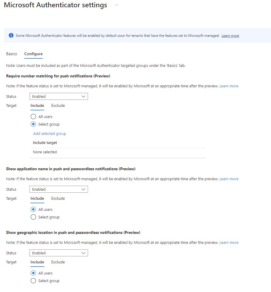 PyroTek3's tweet image. Due to breaches involving MFA bombing (attacker keeps sending MFA requests until accepted) now is the time for organizations with Office 365 to enable MFA number matching in Microsoft Authenticator. You can deploy to a group before configuring for all.
docs.microsoft.com/en-us/azure/ac…
1/3