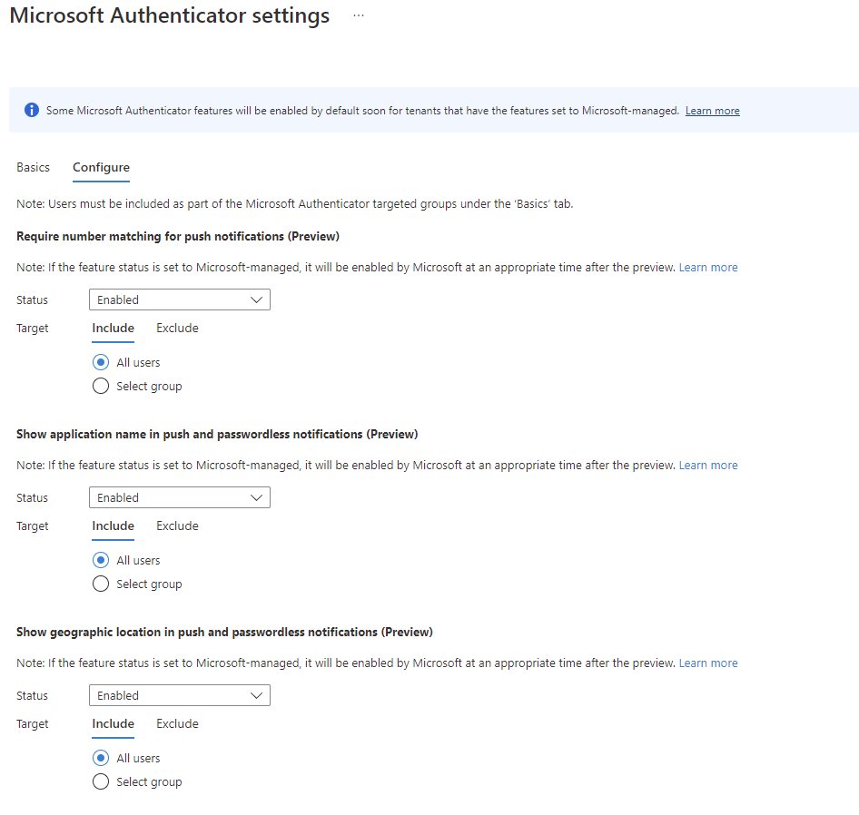 PyroTek3's tweet image. Due to breaches involving MFA bombing (attacker keeps sending MFA requests until accepted) now is the time for organizations with Office 365 to enable MFA number matching in Microsoft Authenticator. You can deploy to a group before configuring for all.
docs.microsoft.com/en-us/azure/ac…
1/3