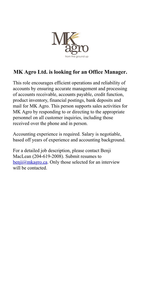 We are hiring! Please fwd &amp; share the job posting if you know of anyone who would be a good candidate.