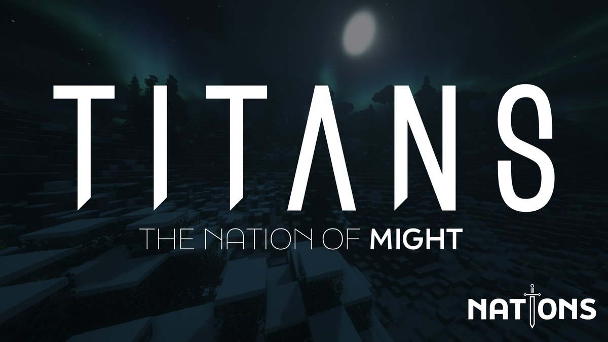 WadeBox's tweet photo. Episode 3: Omen of Nations: TITANS is LIVE now on https://t.co/pl2n5Twog1!
Tonight, the Titans finally discover the fate of the Alpha group...
@NationsUpdates | #NationsSMP | #Minecraft https://t.co/mMAXRSniSE