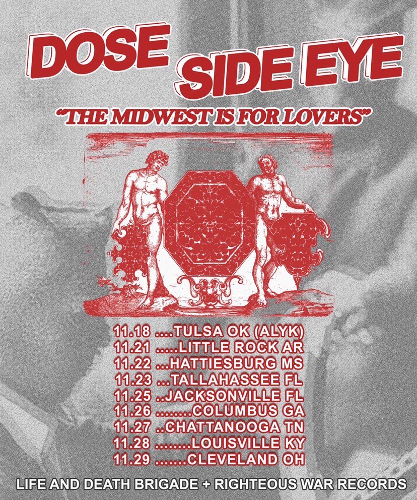 going on tour w dose to end the year :)
