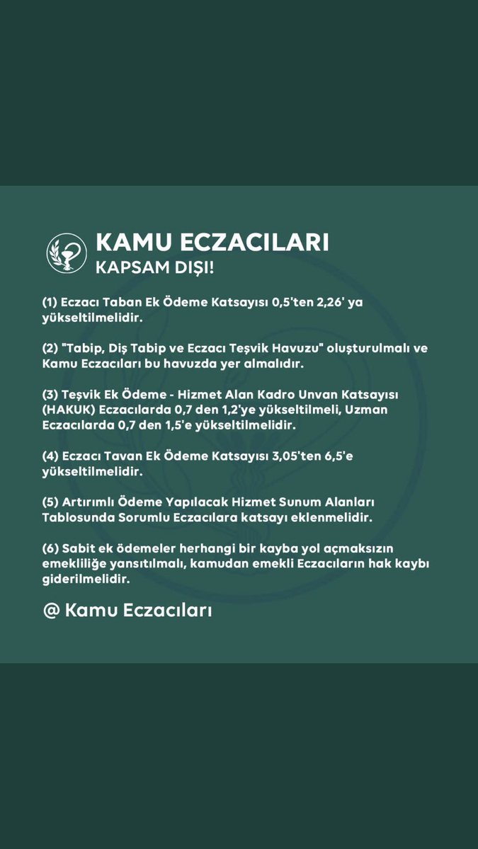 tubayiner's tweet photo. KamuEczacılarına SesVer https://t.co/s1CXVxqmK6