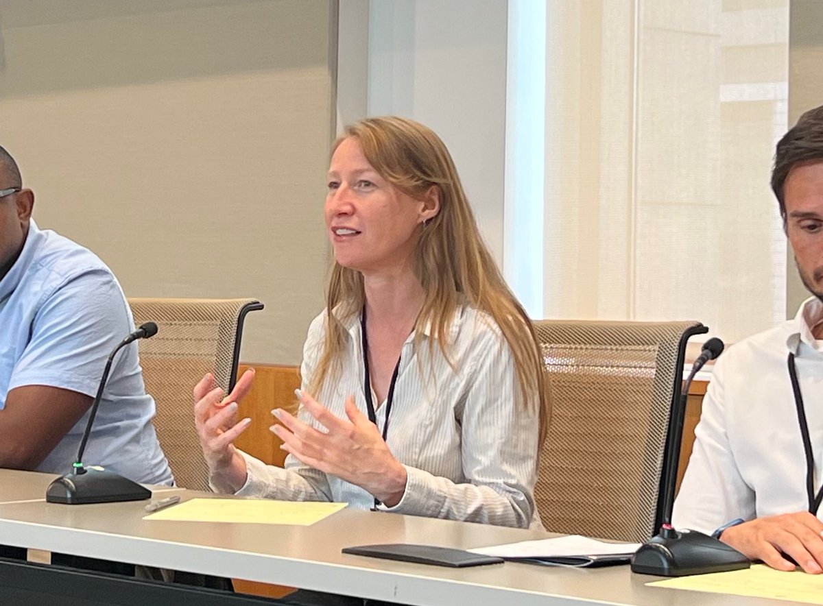 Big Data Neuroscience panelist Dr. Amy Bernard of the <a href="/KavliFoundation/">The Kavli Foundation</a> on the importance of #OpenScience “Open data provides incredible potential for scientists to maximize knowledge gained from precious neuroscience research studies.”