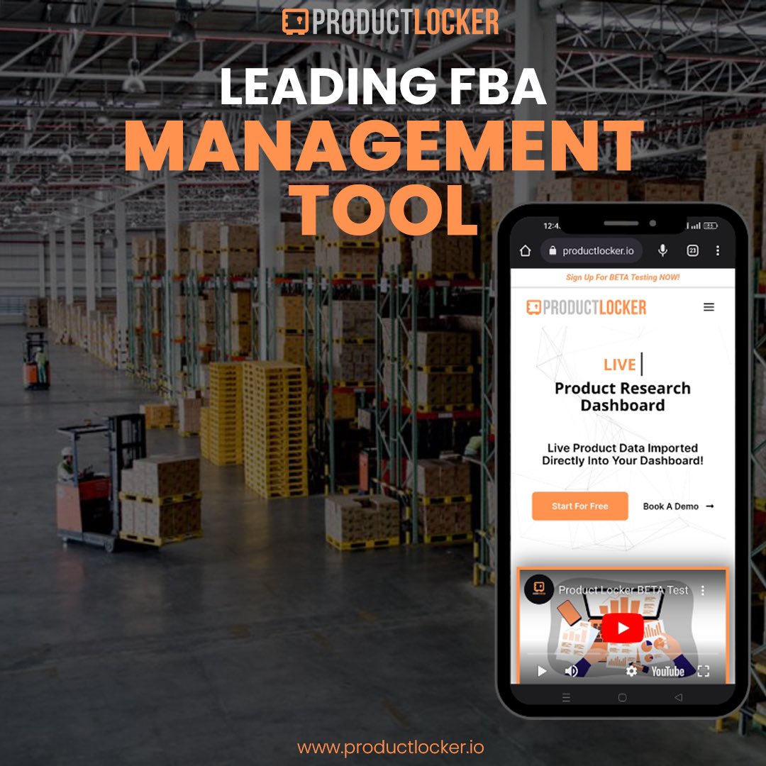 We are all in one FBA management platform integrating live API’s directly into your dashboard. Book a Free Demo productlocker.io