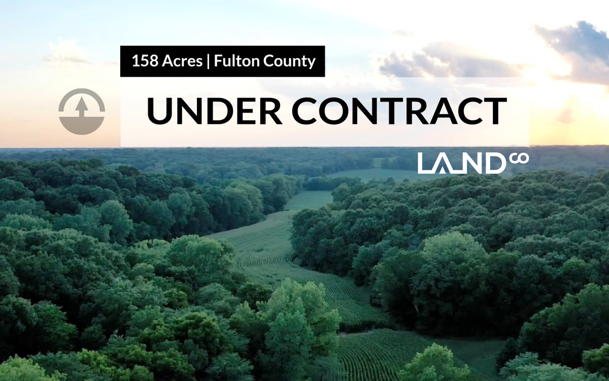 landco's tweet photo. Another farm under contract in Fulton County Illinois! https://t.co/uCvU5vyPb7