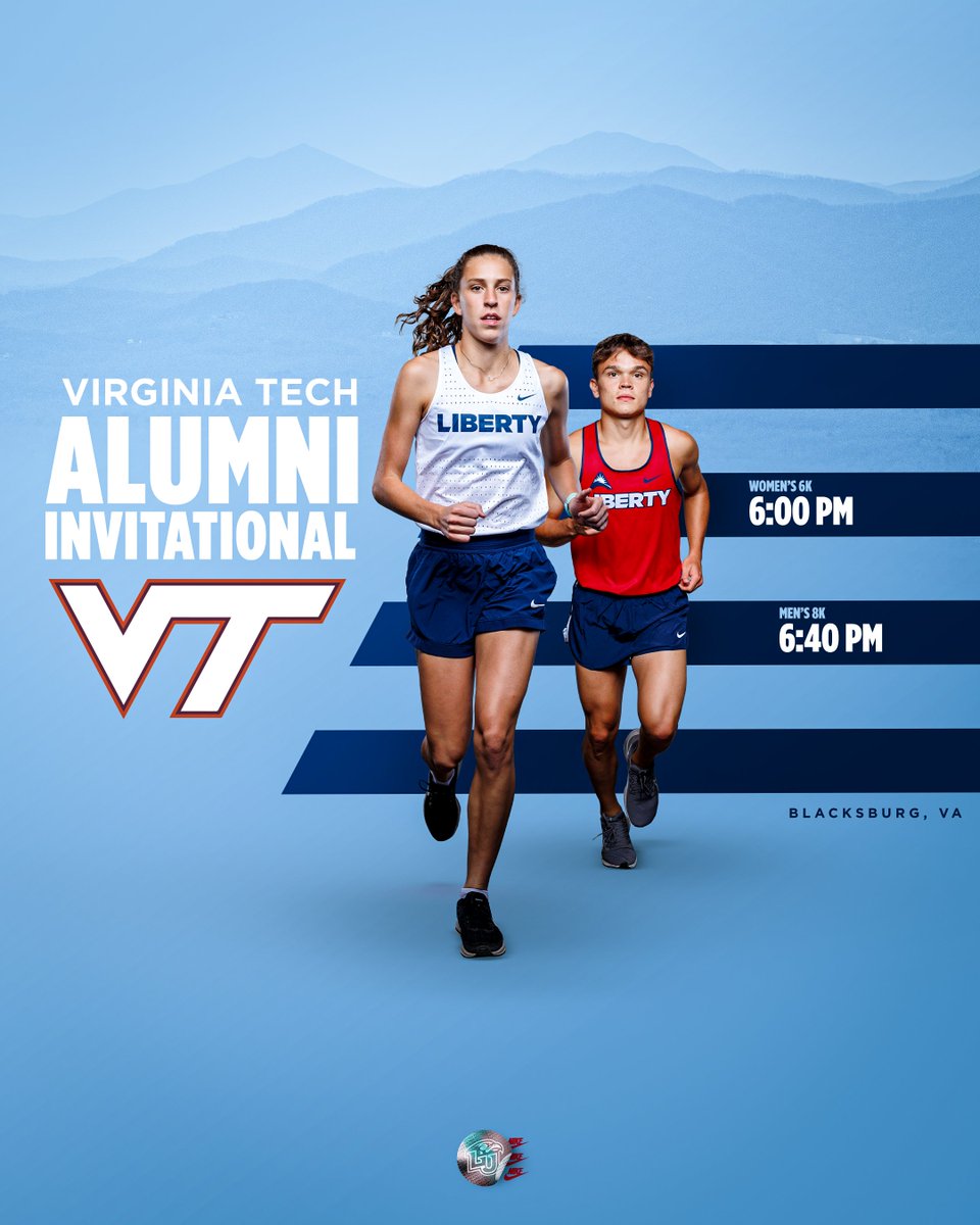 Back in action in Blacksburg! 🔥

Virginia Tech Alumni Invitational 
📍Buford Meredith Cross Country Course (Blacksburg, Va.)
🏃‍♀️Women's 6K - 6 p.m.
🏃‍♂️Men's 8K - 6:40 p.m.
📊bit.ly/3QO4jMj