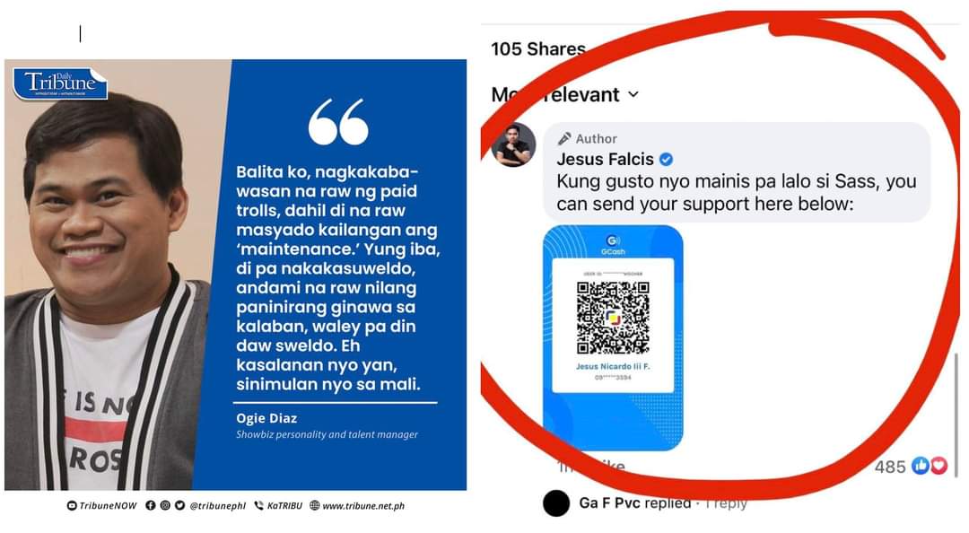 Roembit's tweet photo. @ogiediaz May tinamaan po sir ogie https://t.co/KaZVBAF87s