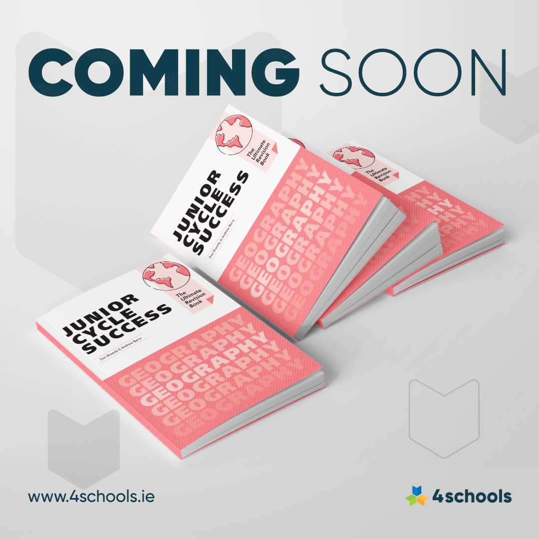Chuffed to commission and manage the production of this brand new series of revision books for Junior Cycle students. Big thanks to a dedicated group of authors, and the amazing team <a href="/ExamcraftGroup/">The Examcraft Group</a> Particularly proud of the geography book of course!
 #jcsuccess #jc2023