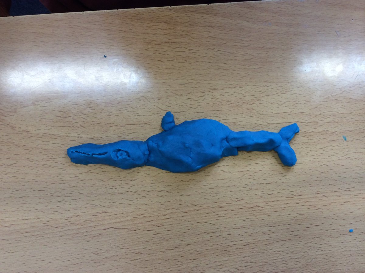 Making an Ichthyosaurus in golden time!