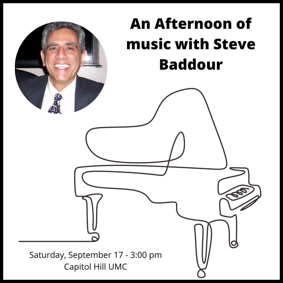 Please join pianist Steve Baddour for a recital-conversation and a one-of-a-kind performance. Suggested donation $25. Click here bit.ly/3Lj8heC for tickets or to donate.  Proceeds benefit CHAW music tuition assistance.