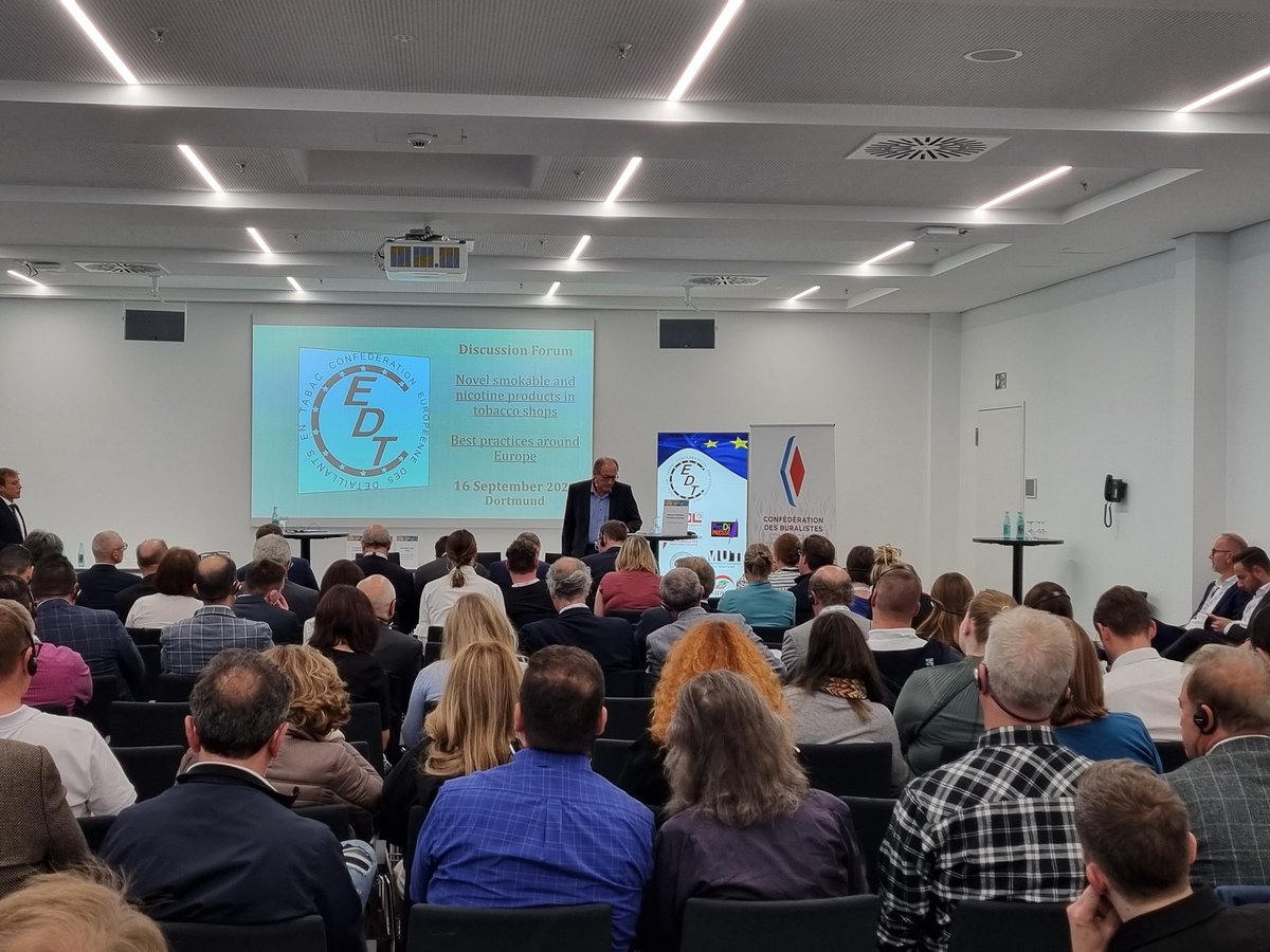theCedt's tweet photo. #intertabac 2022: FORUM DISCUSSION IN PROGESS ON NOVEL #smokable AND #nicotine PRODUCTS AT EU #TOBACCOSHOPS https://t.co/v822Ya1YBs