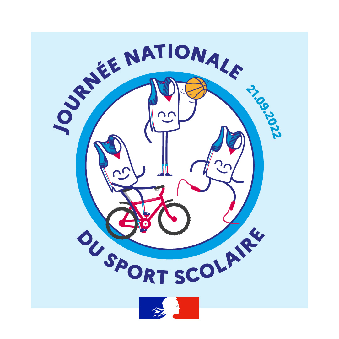 UNSS_National (@unss) on Twitter photo J-5 avant la #JNSS2022
Organisée chaque année sous l’égide de <a href="/education_gouv/">Ministère Éducation nationale</a> et de <a href="/Sports_gouv/">Ministère des Sports 🇫🇷</a> la JNSS 2022 aura lieu mercredi 21 septembre. #unss #jnss #sportscolaire #sportpourtous #inclusion #paris2024 J-5 avant la #JNSS2022
Organisée chaque année sous l’égide de <a href="/education_gouv/">Ministère Éducation nationale</a> et de <a href="/Sports_gouv/">Ministère des Sports 🇫🇷</a> la JNSS 2022 aura lieu mercredi 21 septembre. #unss #jnss #sportscolaire #sportpourtous #inclusion #paris2024