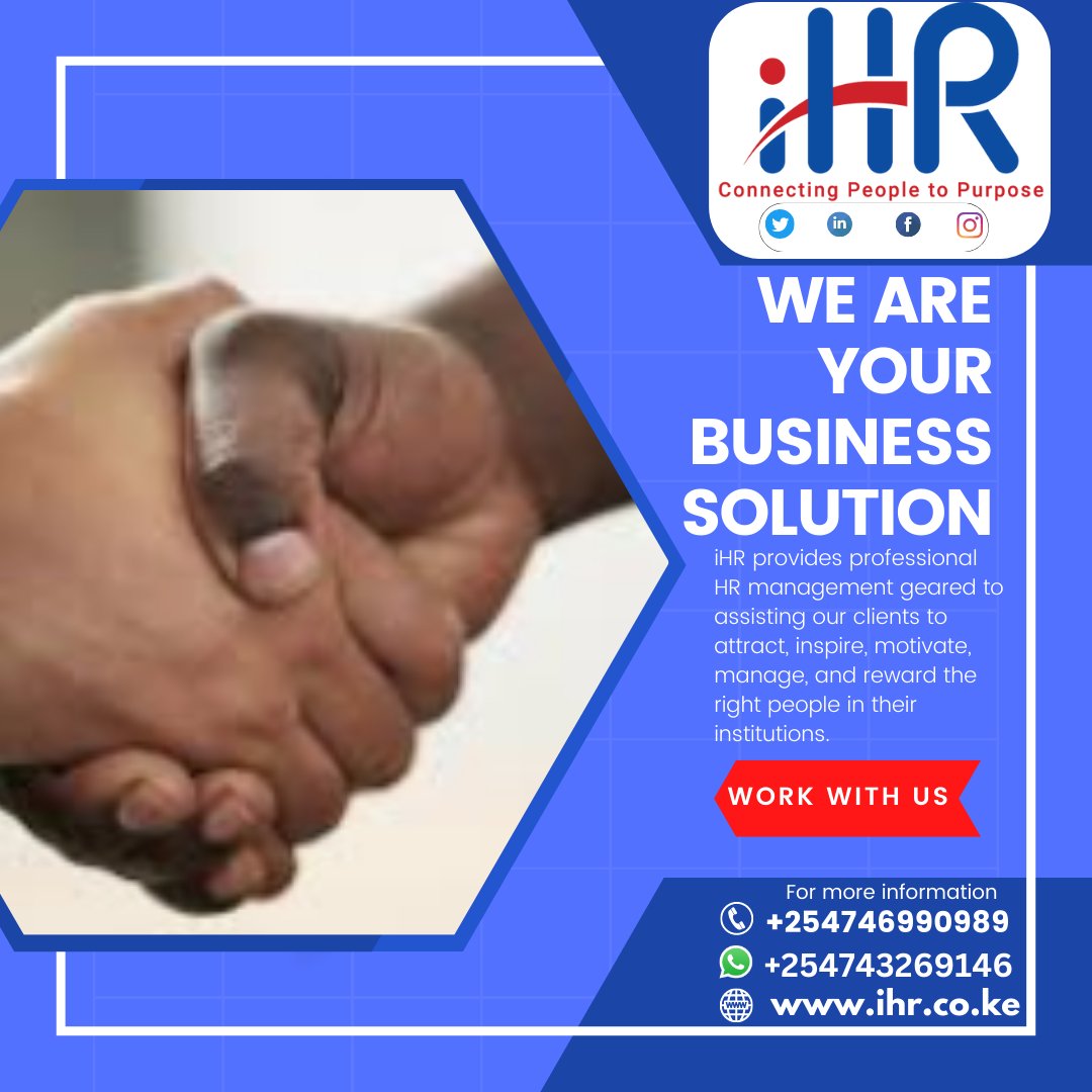 Looking for HR support? We want to hear from you write to us today : info@ihr.co.ke #fridayvibes #queenelizabeth #eventskenya #kenyan  #forums #recruiters #recruitingfirm #training #webinar #corporateevents #nairobikenya #nairobi #nairobian #nairobifashion #kenyantrends #HR