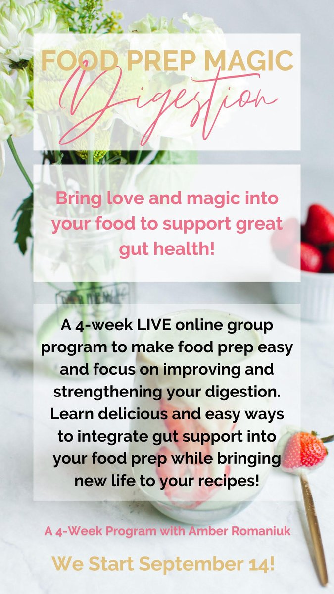aapprovedmag's tweet photo. Do you struggle to get your food prep done and have gut issues? Are you wanting to reduce your bloat and learn how to use gut friendly foods in food prep to help you gain relief from your gut issues?!

Join Food Prep Magic DIGESTION!

https://t.co/xZtGK1GQ85 https://t.co/JePI23Y8xG