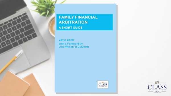 ClassLegalUK's tweet photo. Family Financial Arbitration: A Short Guide by Gavin Smith, is now available to order. This short guide, written by an experienced arbitrator, offers practical guidance on the process and management of a financial arbitration.

Read more: https://t.co/x4uAYVguGq
#FamilyLaw https://t.co/Hx9q7dwdJs
