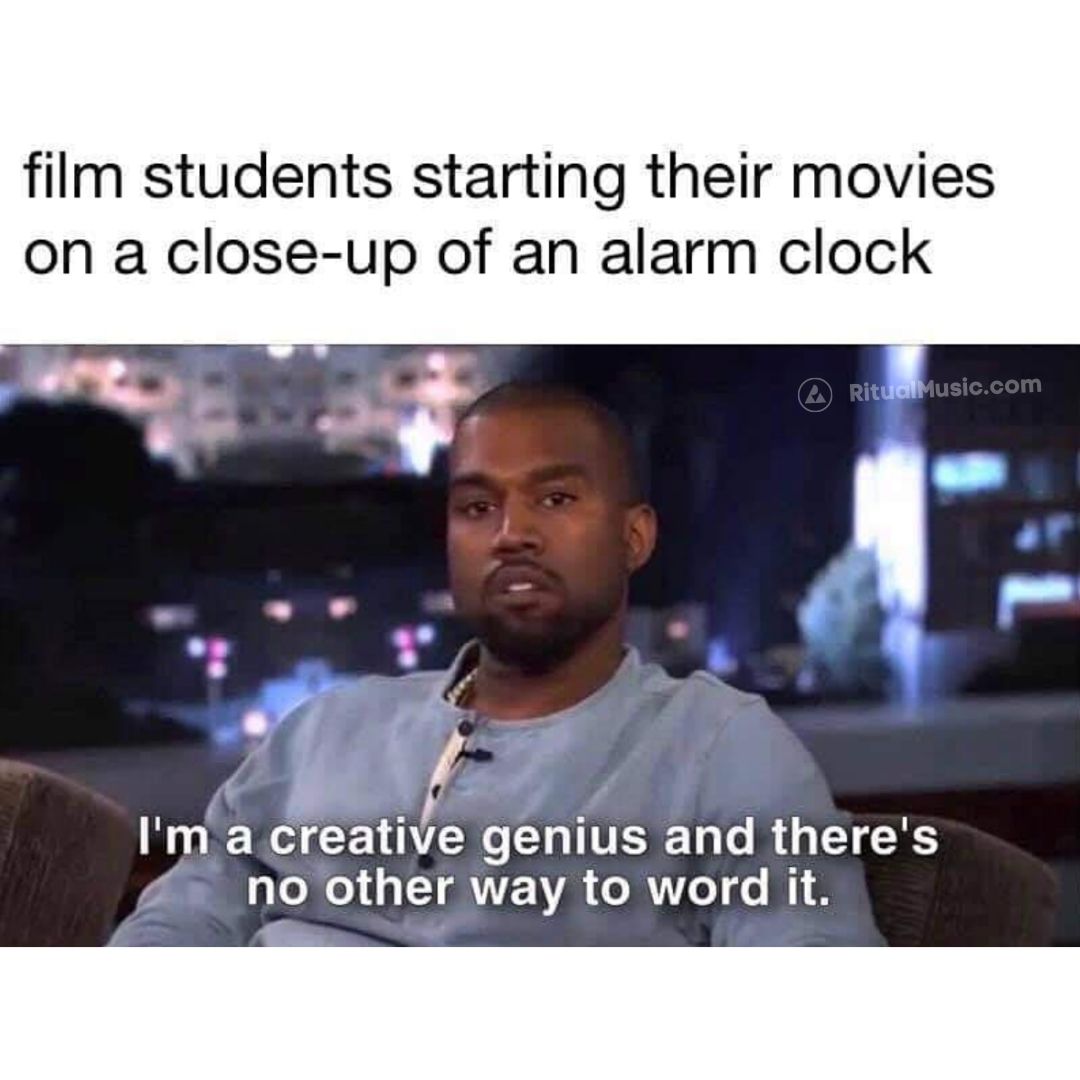 Name the most overused movie tropes and cliches. 
 
Mine is how characters never say “goodbye” at the end of a phone call… or the fact that they are even making phone calls for that matter. I haven’t picked up an incoming phone call in about a decade.