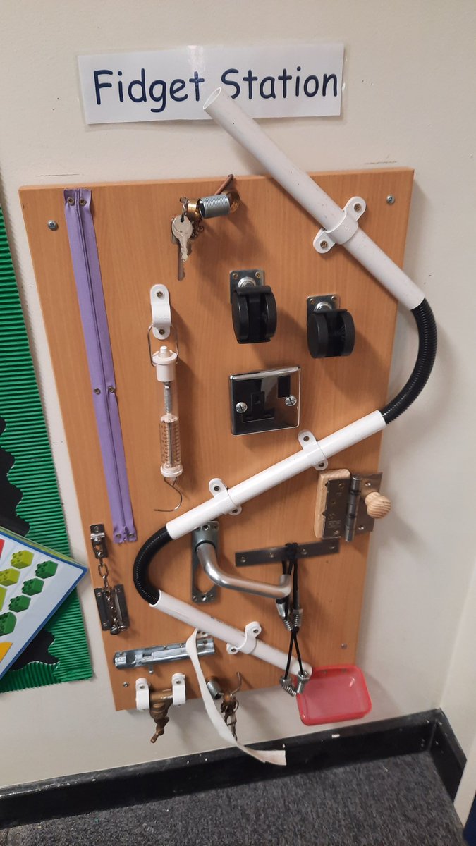NurtureFPA's tweet photo. New to Orchard Room this year our lego wall and fidget Station @AnnJoycefpa @wallenvictoria https://t.co/0ALGNwH0iF