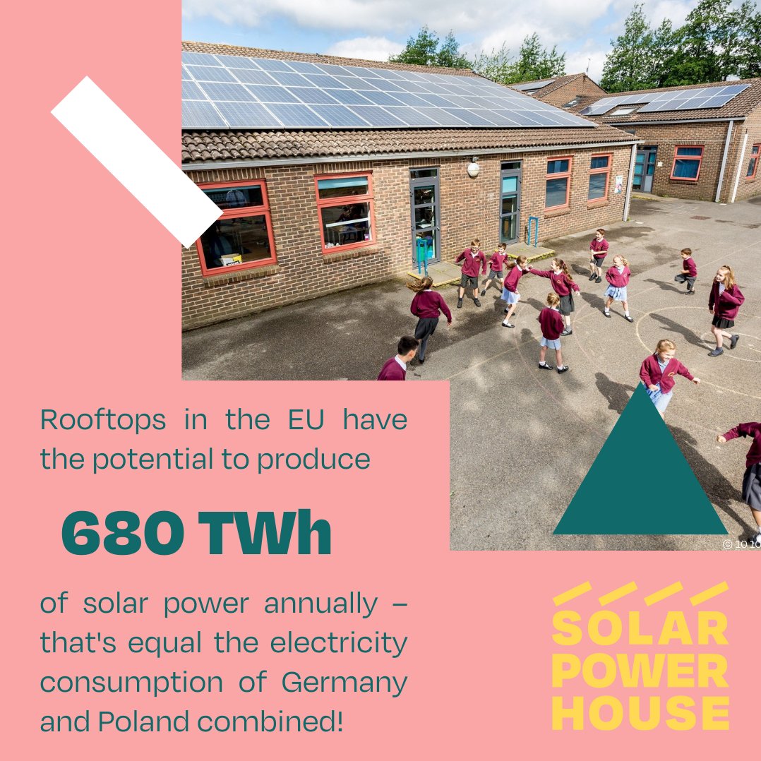 SolarPowerEU's tweet image. This is why we support the @EU_Commission's Solar Rooftop Initiative put forward in the #EUSolarStrategy to put solar on all new and renovated buildings

Read our paper ➡️solarpowereurope.org/advocacy/posit…

#SolarSaves #SolarPowerHouse #HeatRight