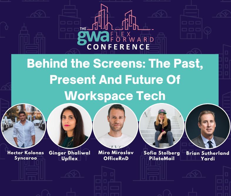 syncaroo_com's tweet photo. Did you hear the one about the 5 workspace techies who walked into... onto a panel?
@syncaroo_com co-founder @inztinkt is hosting the tech panel ft prod leaders from @Upflex, @officernd, @PilotoMail & @Yardi at next week's @gwassoc conference.
#flexforward #GWACONFERENCE22 https://t.co/ax32b0r05m