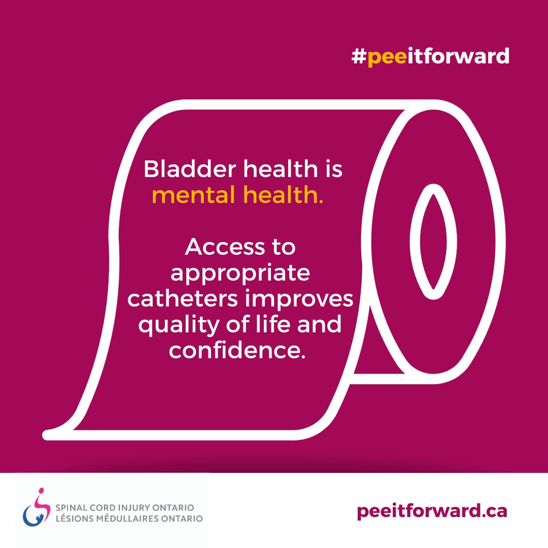 SCI_Ontario's tweet photo. A lack of coverage for catheters excludes people from the community and opportunities to socialize.
By donating to the #peeitforward campaign, you can help people with disabilities live active, independent and fulfilling lives.
Donate here today: https://t.co/ZI5XMkGmDN https://t.co/kuIbx9Y6BN