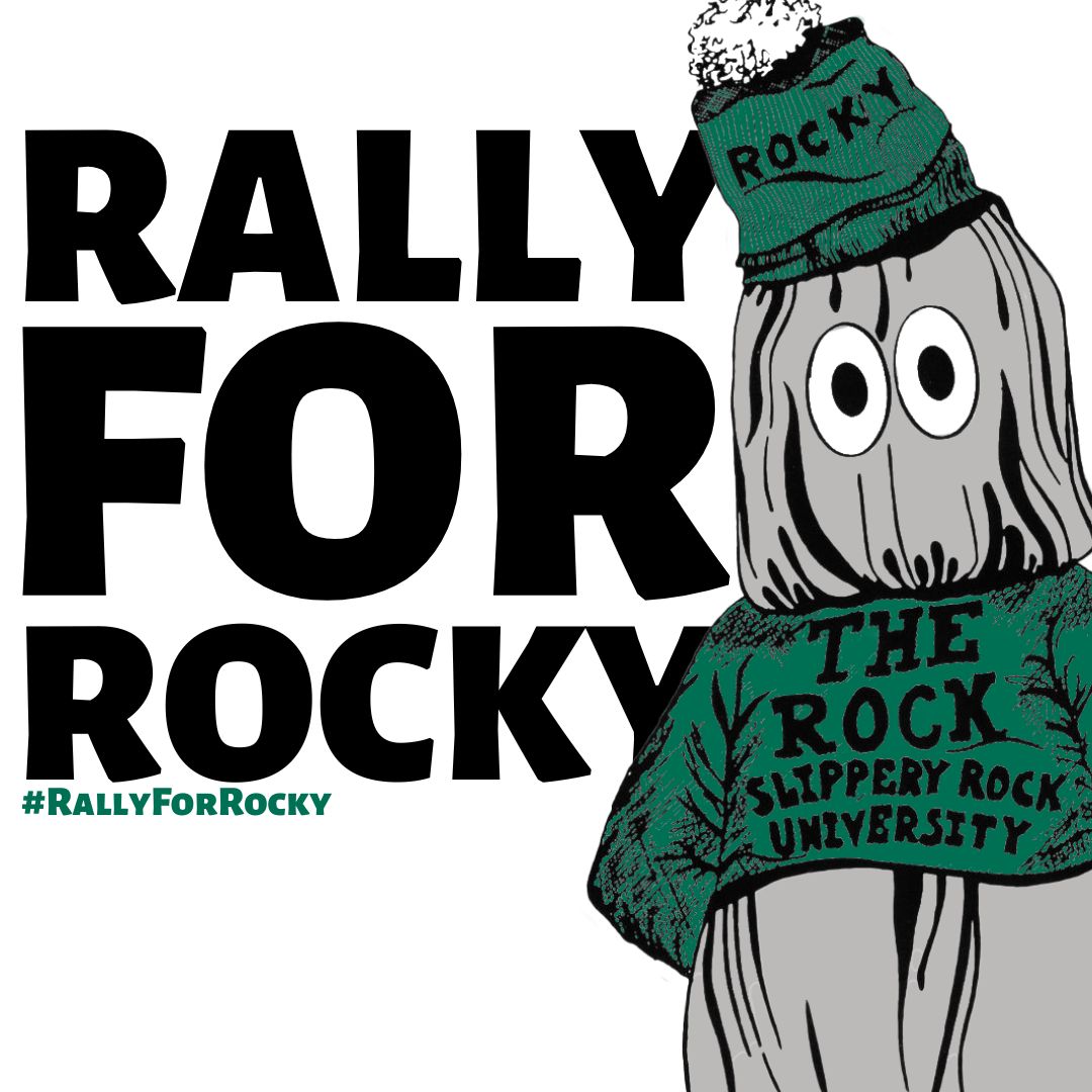 slipperyrocku's tweet photo. You know him, you love him, you miss him. And now’s your chance to meet him!

After being held in captivity for 22 years, we  have the power to free him. If we raise $22k for scholarships by Oct 15 he will be released at homecoming! #rallyforrocky https://t.co/cRE9pJhJbr https://t.co/Kb6LePz7KK