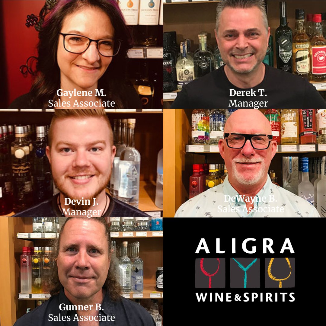 AligraWine's tweet photo. We have the best team of people here at Aligra. The amount of care and knowledge they have is incredible! You'll feel like home every time you walk in and talk to one of our amazing staff! https://t.co/hE2XtAwPYO