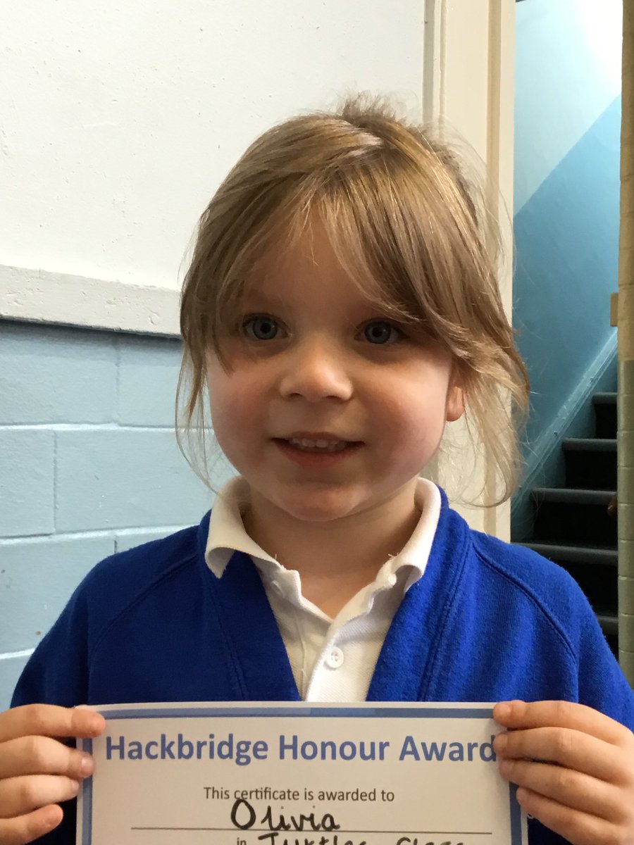 HackbridgeRocks's tweet photo. Well done to all those children who earnedΒ the first ever Hackbridge Honour Awards this week for their amazingΒ work!
Who will get it next week?Β
#HackbridgeRocks https://t.co/Gn2g0CLNsC