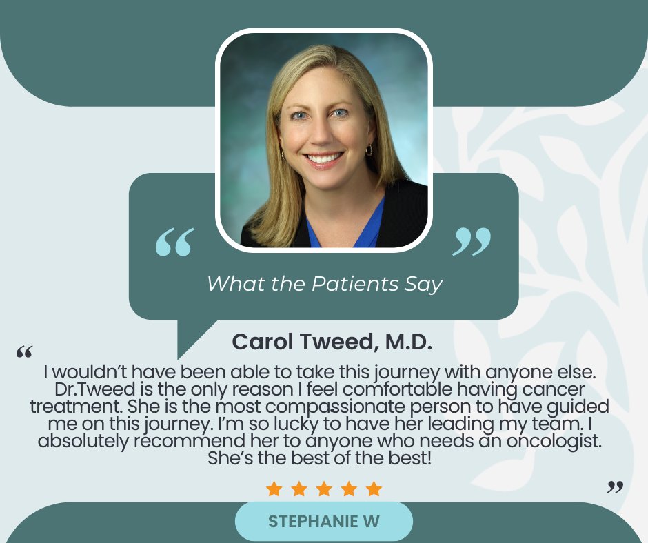 Dr. Tweed passionately cares for patients with a broad range of hematologic and oncologic disorders. #Annapolis #CancerCare #Oncology
What the patients say: google.com/search?q=CAROL…