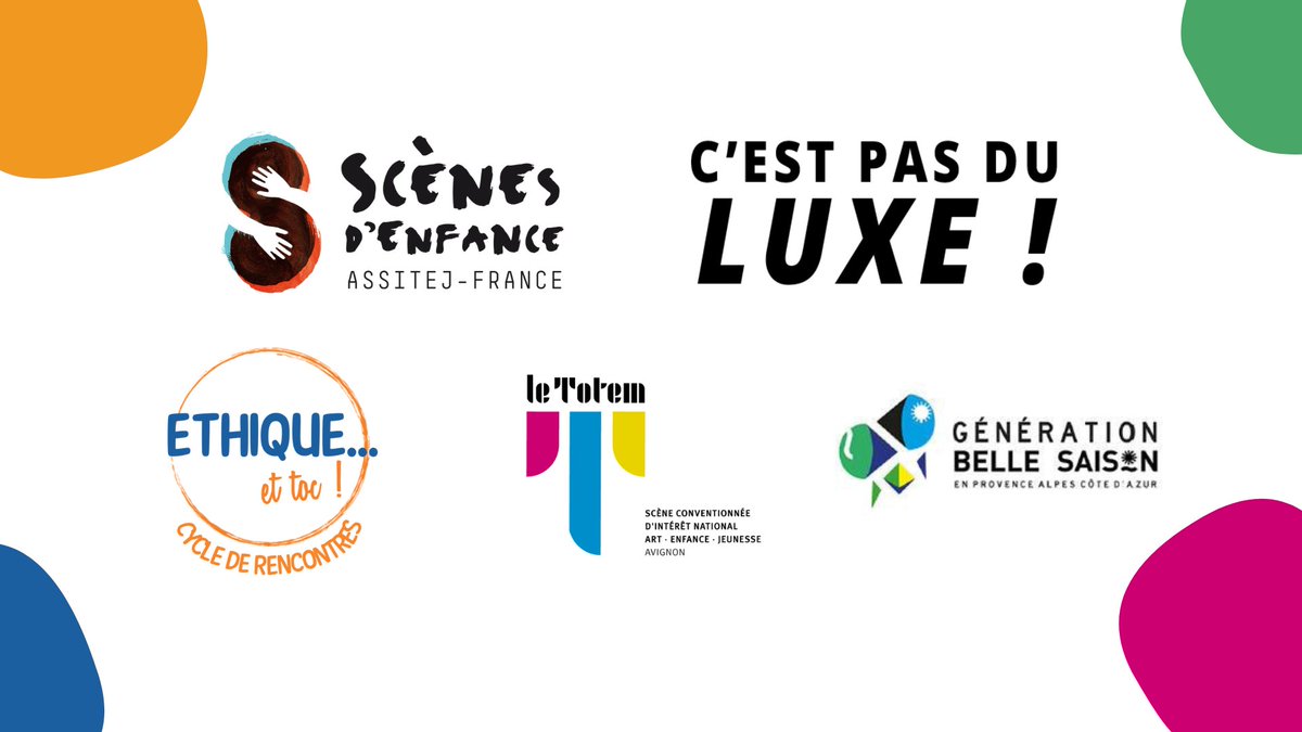 📣 Dans la solidarité des champs : création jeune public et travail social, c’est coton !
La prochaine rencontre Ethique... et toc ! aura lieu dans une semaine, au Totem à Avignon, dans le cadre du festival C'est pas du Luxe ! Informations et inscription : fb.me/e/2coOyqrEb