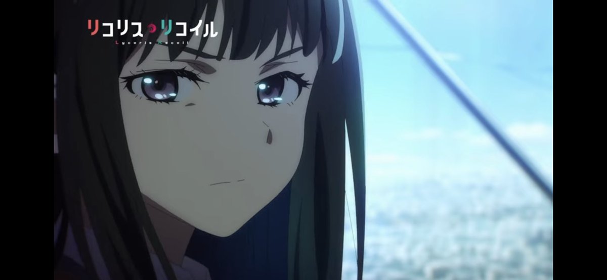Ricol_re's tweet photo. リコリコ12話の予告見てたら俺が人生で女に向けられたことある表情しか出てこなくて胸が苦しくなった https://t.co/bmndKjzIFE