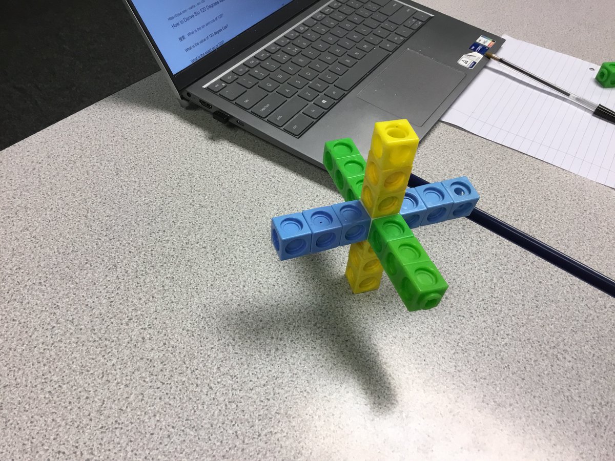 SECMathematics's tweet photo. Today our #FurtherMaths students in #SECYear13 were working on 3D matrix transformations using models to help visualise #SECMaths #SECEnquiring https://t.co/c9RZfWok9y