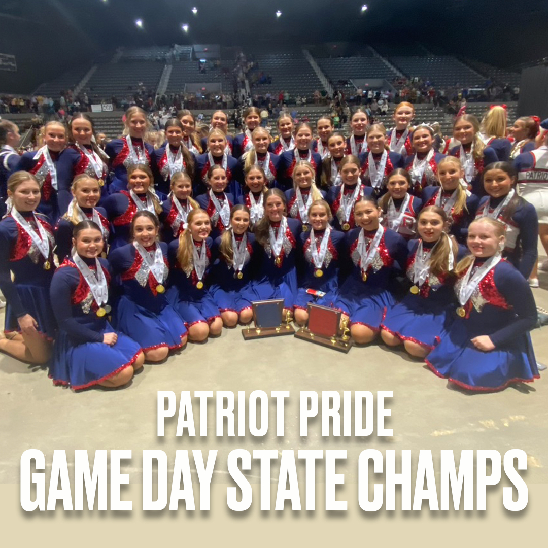 𝐒𝐓𝐀𝐓𝐄 𝐂𝐇𝐀𝐌𝐏𝐒 🥇 MRA Patriot Pride: 2022 Game Day State Champions! @mravarsitydanceteam